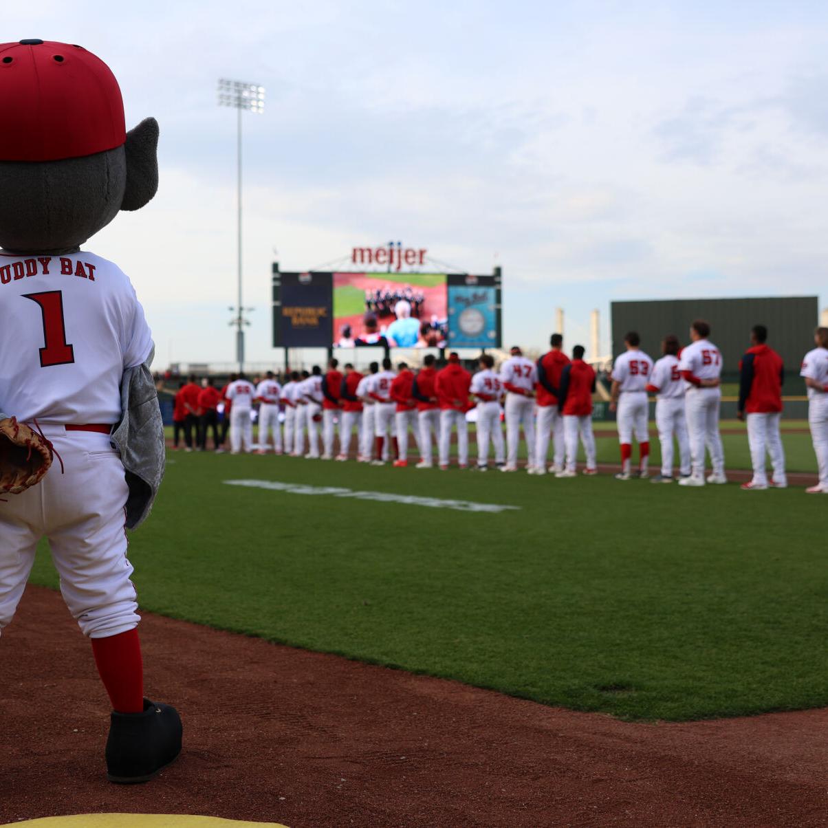 National Anthem at Louisville Bats game.JPG